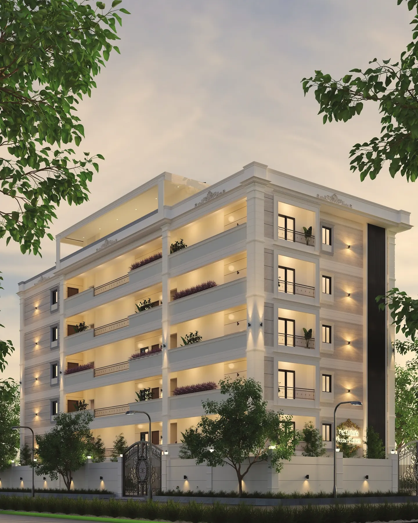Green Haven elevation render